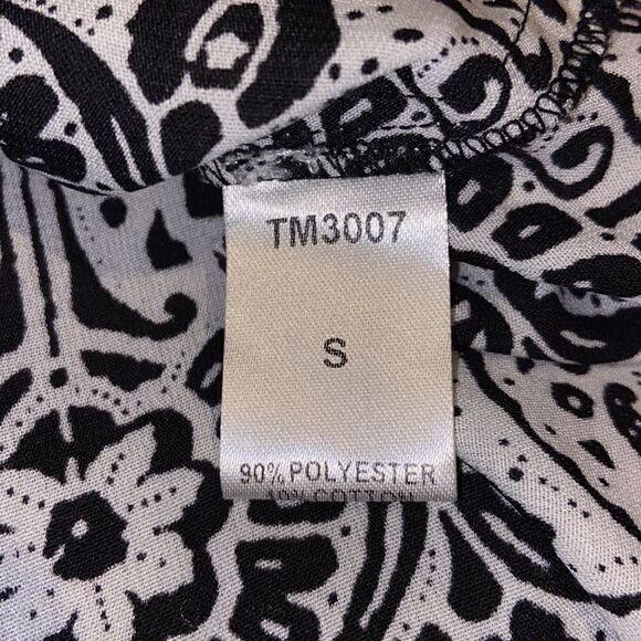 THML Boho Peasant Embroidered Floral Print Oversized peasant top size Small‎ - Picture 8 of 9